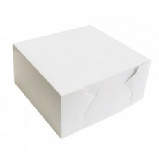7X7X3 WHITE CAKE BOX