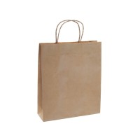 BROWN SMALL BOUTIQUE PAPER BAG