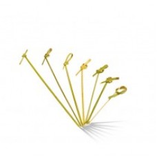 BAMBOO KNOTTED PICKS 80MM