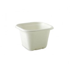 BAGASSE 630ML SQUARE CONTAINER