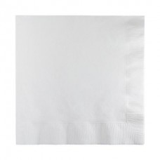WHITE 2PLY LUNCH NAPKIN
