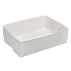 BABY WHITE LINED PASTRY TRAY