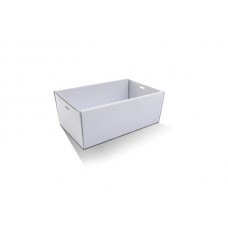 WHITE CATERING TRAY SMALL 80MM