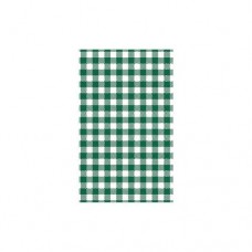 GREEN GINGHAM GREASEPROOF PAPER 400MM X 330MM