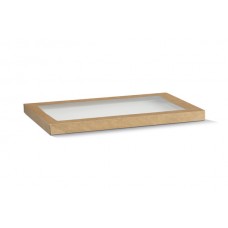 CATERING TRAY LARGE KRAFT LID