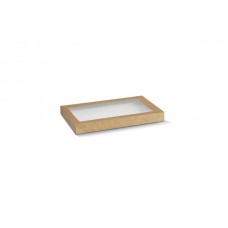 CATERING TRAY SMALL KRAFT LID